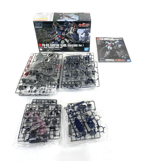 未組立 HG 1/144 Fグスタフ・カール (ユニコーンVer.) 機動戦士ガンダムUC 【パーツ完品】°