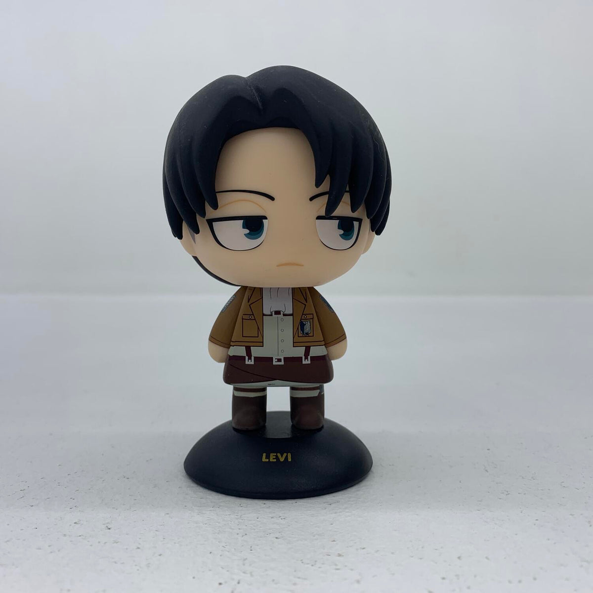 進撃の巨人 ゆらゆらヘッド リヴァイ フィギュア 42**