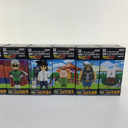未開封 ドラゴンボールZ 劇場版ワールドコレクタブルフィギュア Vol.4 全種セット**