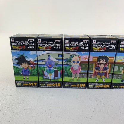 未開封 ドラゴンボールZ 劇場版ワールドコレクタブルフィギュア Vol.3 全種セット**