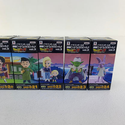 未開封 ドラゴンボールZ 劇場版ワールドコレクタブルフィギュア Vol.3 全種セット**