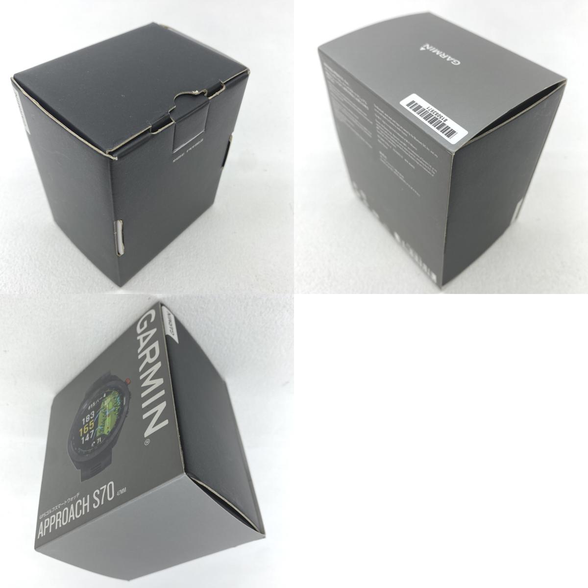 【★加古川物流】中古 GARMIN ガーミン Approach S70 47mm GPS ゴルフ スマートウォッチ[3481･967]..【430】【430】【430】【加古川物流】
