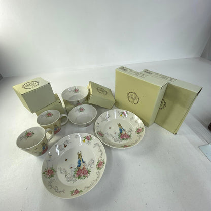 その他雑貨 【★加古川物流】中古 PETER RABBIT 食器 ボウル マグカップ プレート ６点セット°°【426】【426】【加古川物流】
