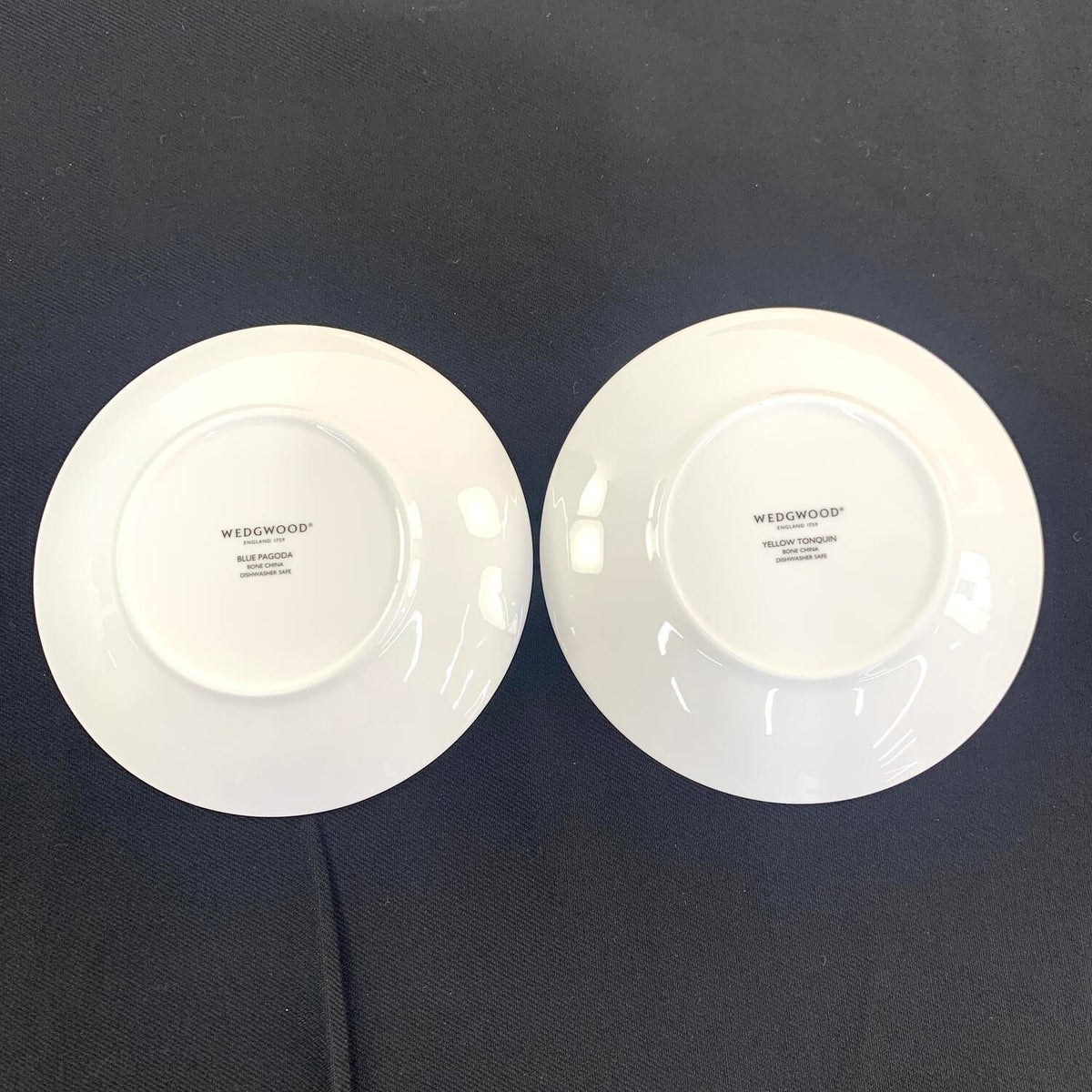 WEDGWOOD ワンダーラスト ブルー イエロー カップ&ソーサー ２客 ブランド 洋食器 食器.,