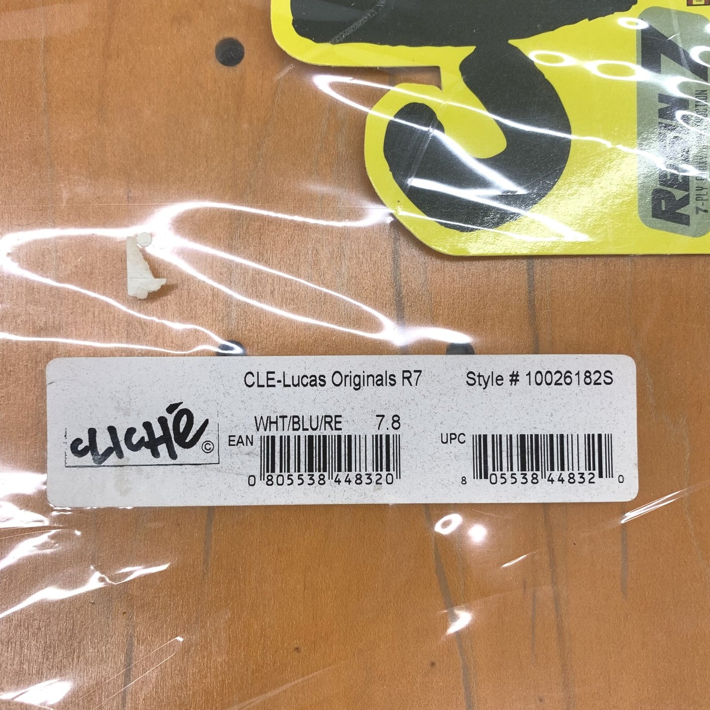 未使用 CLICHé RESIN-7 adidas 7.8×31.1 / クリシェ レジン7 アディダス Cliché / 約790×195mm 約1198g..