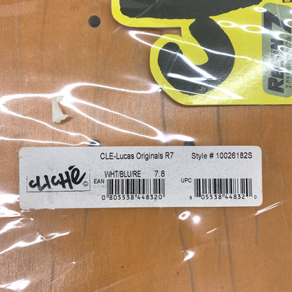 未使用 CLICHé RESIN-7 adidas 7.8×31.1 / クリシェ レジン7 アディダス Cliché / 約790×195mm 約1198g..