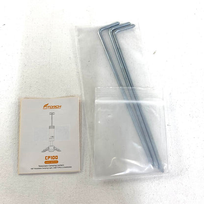 Fitorch CP100 伸縮 LED ランタン 8000mAh 防災 USB-C.,