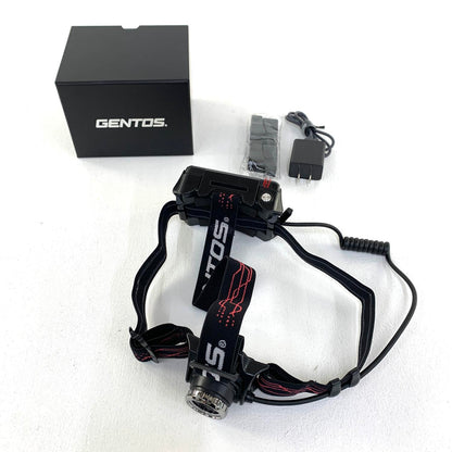 GENTOS ジェントス LED ヘッドライト GH-203RG 作業 登山 釣り .,