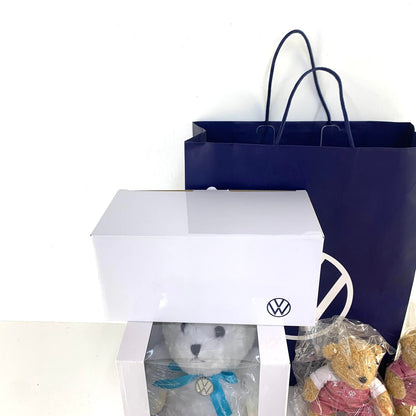 volkswagen ノベルティ ぬいぐるみ キーチェーン キーリング タオル バッグ 食器 セット .,