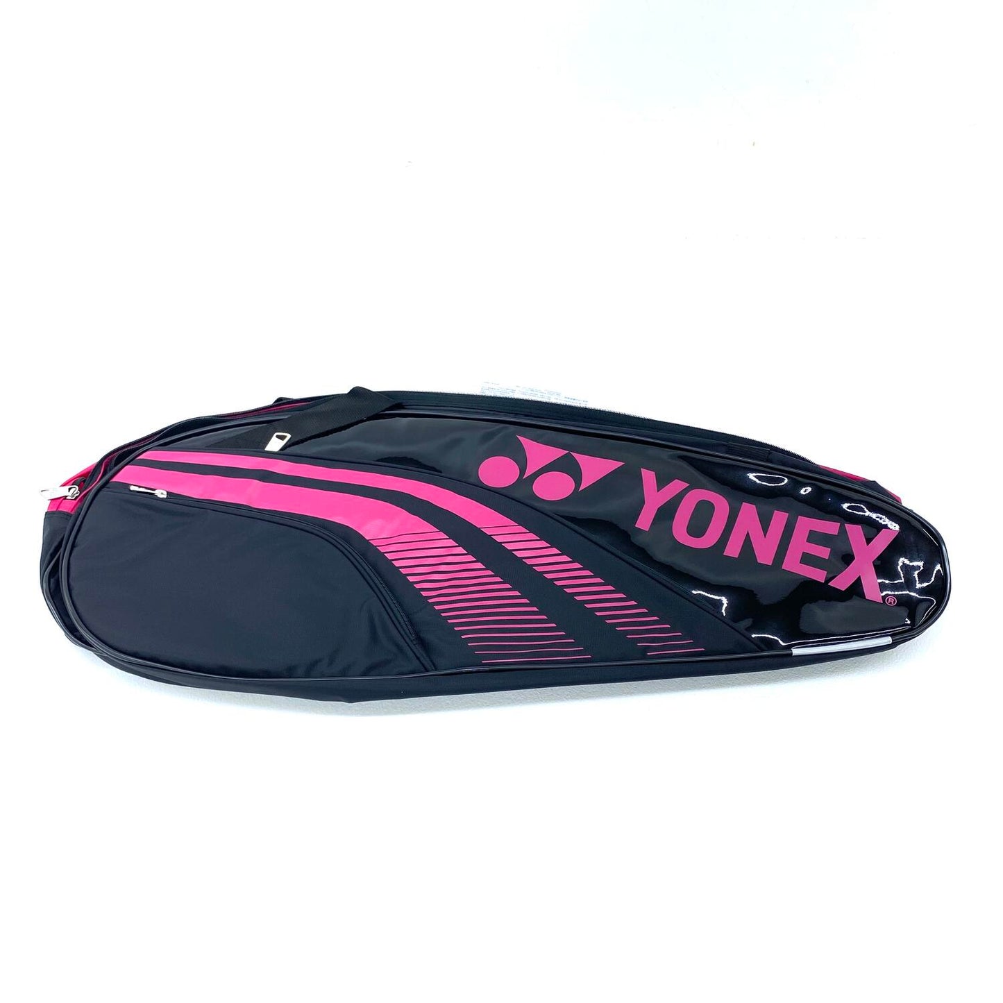 【★加古川物流】中古 美品 YONEX ヨネックス テニス ラケットバッグ6 収納ケース BAG1932R ブラック×ローズピンク 4/8：【431】【431】【431】【加古川物流】