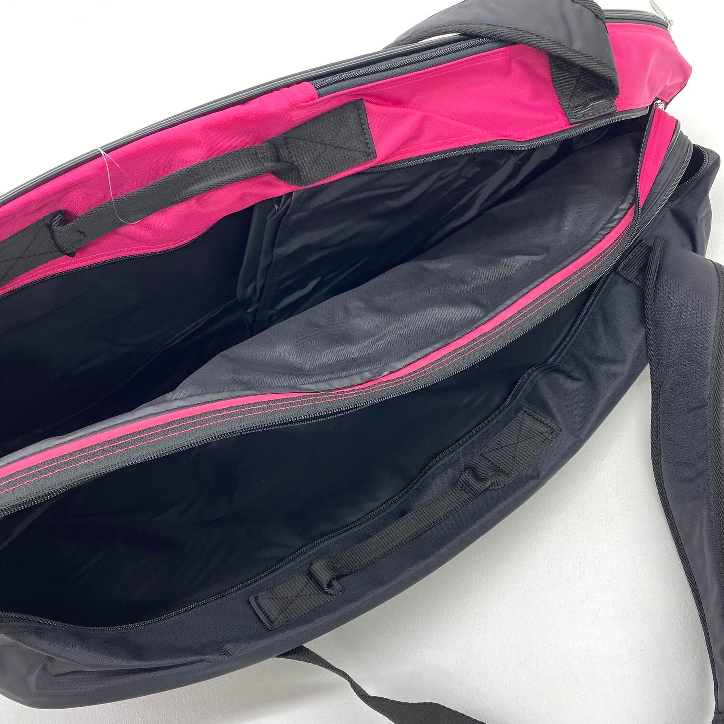 【★加古川物流】中古 美品 YONEX ヨネックス テニス ラケットバッグ6 収納ケース BAG1932R ブラック×ローズピンク 4/8：【431】【431】【431】【加古川物流】