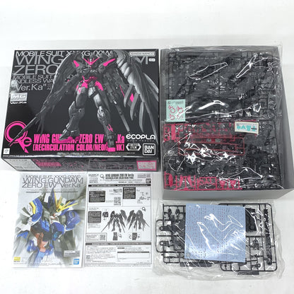 未組立 MG 1/100　ガンダムベース限定 ウイングガンダムゼロ EW Ver.Ka リサーキュレーションカラー/ネオンピンク..
