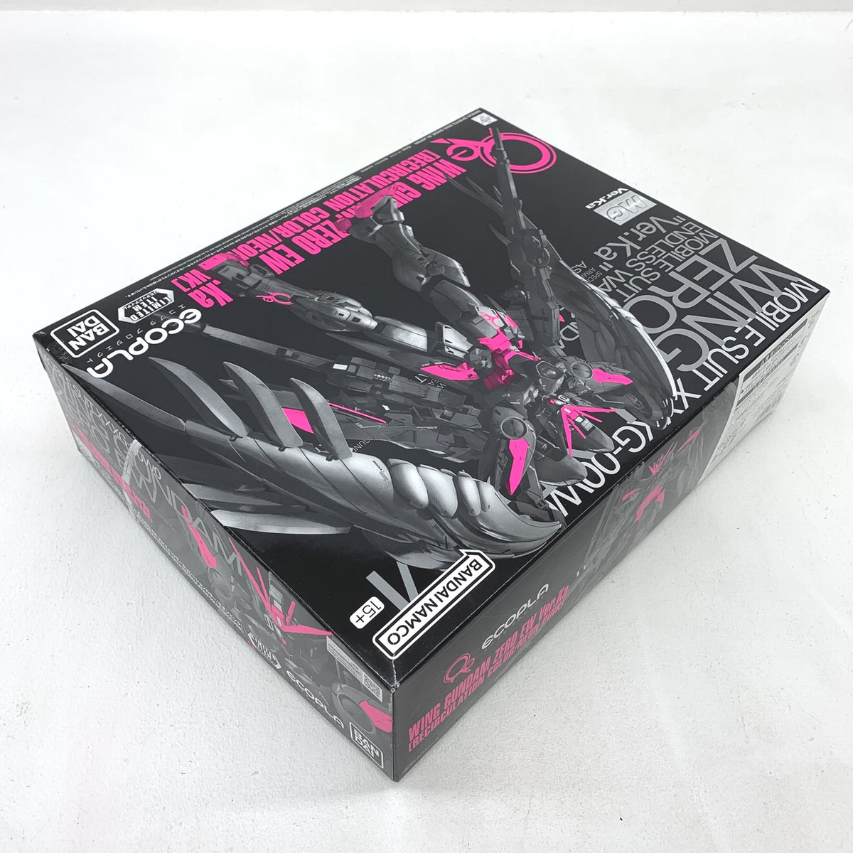 未組立 MG 1/100　ガンダムベース限定 ウイングガンダムゼロ EW Ver.Ka リサーキュレーションカラー/ネオンピンク..