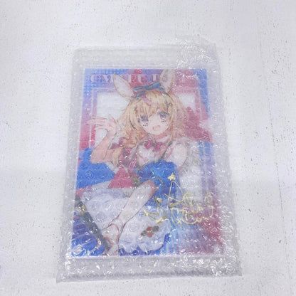 未開封 ホロライブ ホロクッキングくじ エンタメチャンス賞 複製サイン入りアクリルパネル 尾丸ポルカ**