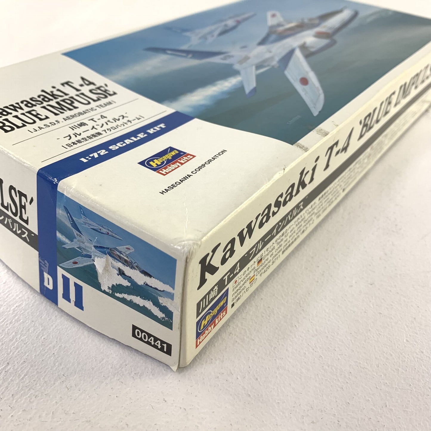未開封 1/72 川崎 T-4 ブルーインパルス ／ ハセガワ D11..