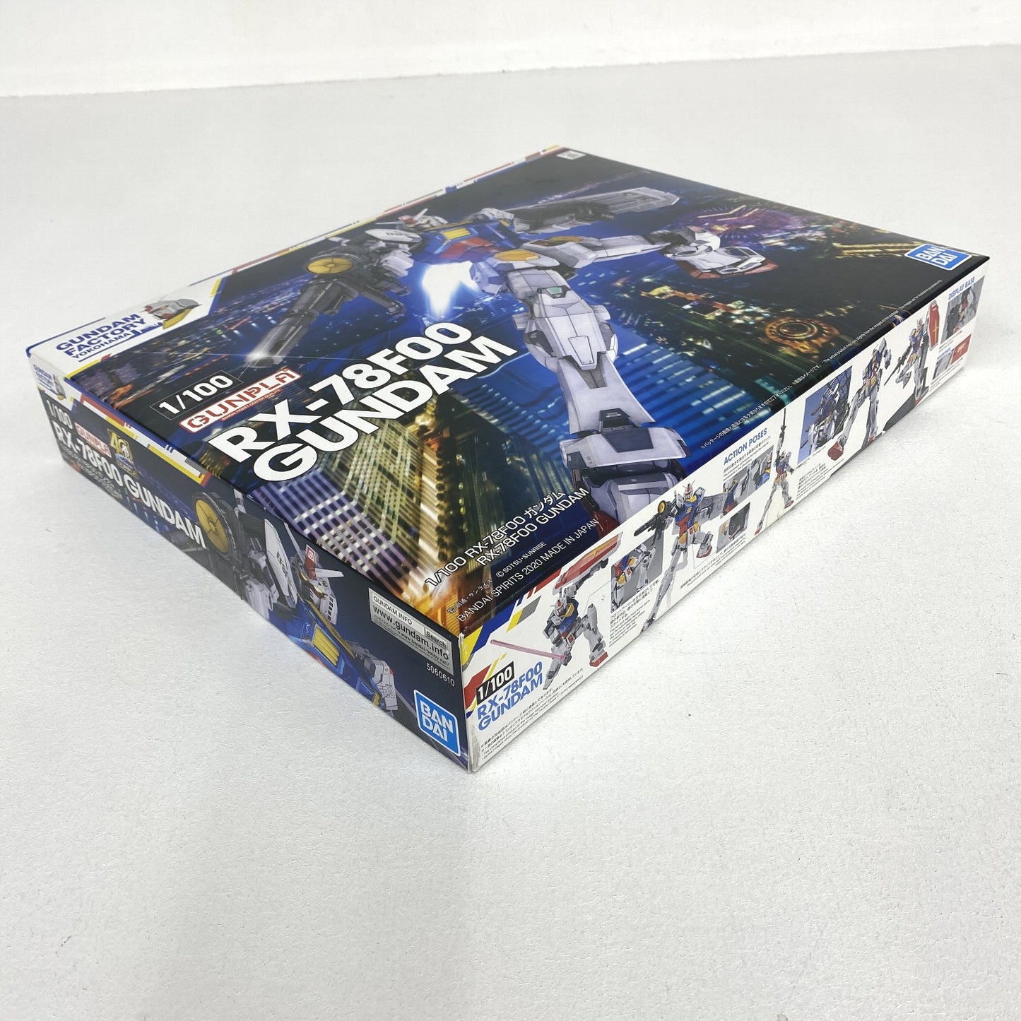 1/100 RX-78F00 ガンダム ／ ガンダムファクトリー横浜 GUNDAM FACTORY YOKOHAMA ／ 5060610..