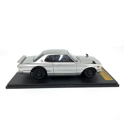 アシェット 1/18 日産 スカイライン 2000GT-R 1970 ミニカー：