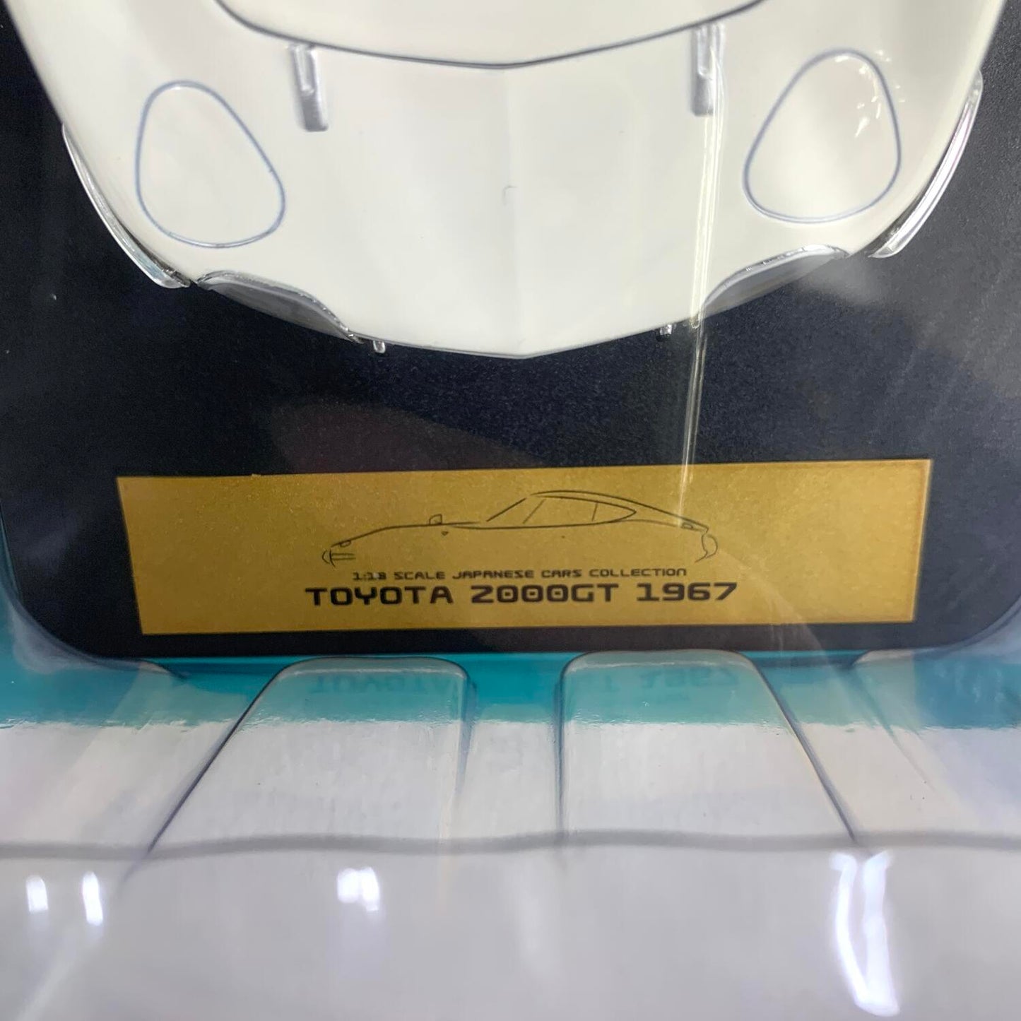 未開封 アシェット 1/18 トヨタ 2000GT 1967 ミニカー：