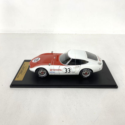アシェット 1/18 トヨタ 2000GT SCCA SPORTS CAR RACE 1968 ミニカー：