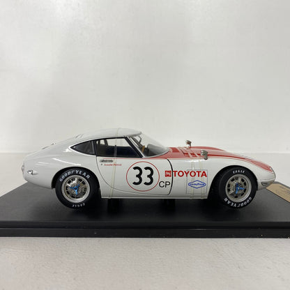 アシェット 1/18 トヨタ 2000GT SCCA SPORTS CAR RACE 1968 ミニカー：