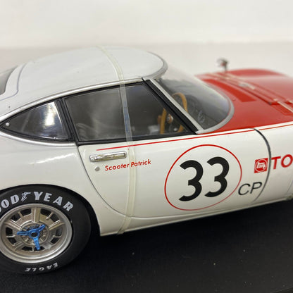 アシェット 1/18 トヨタ 2000GT SCCA SPORTS CAR RACE 1968 ミニカー：