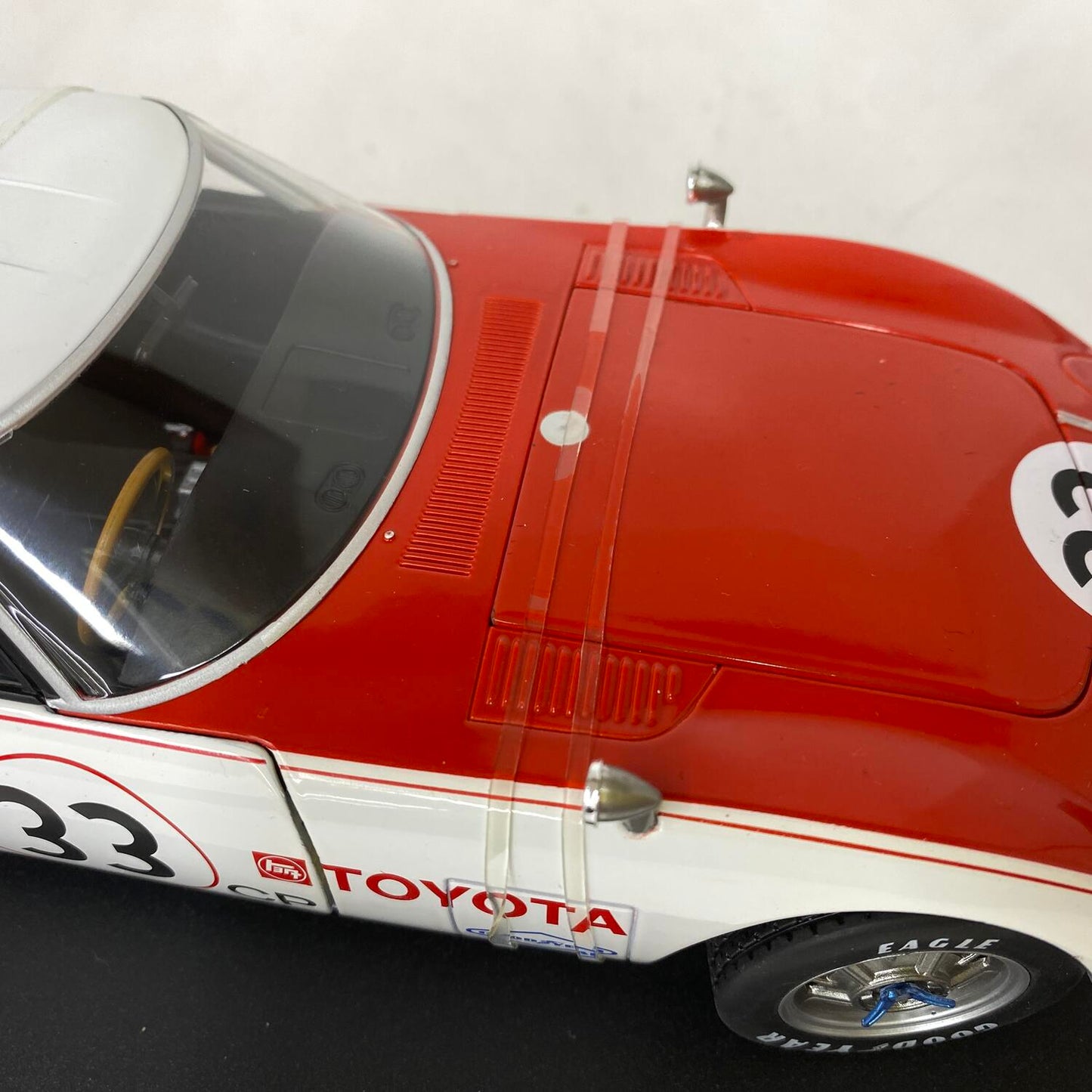 アシェット 1/18 トヨタ 2000GT SCCA SPORTS CAR RACE 1968 ミニカー：
