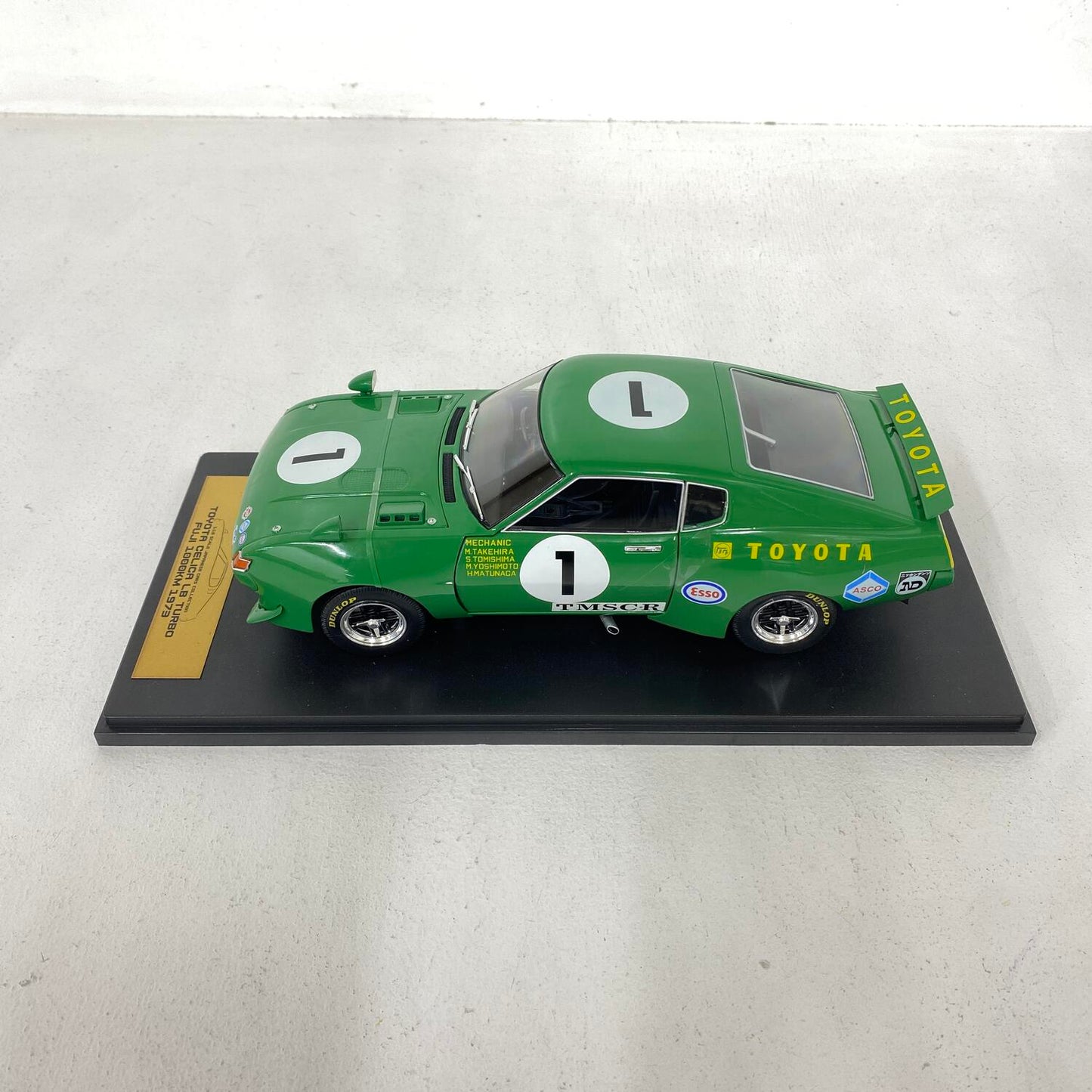 1/18 TOYOTA アシェット トヨタ セリカLBターボ FUJI 1000KM 1973 ミニカー：