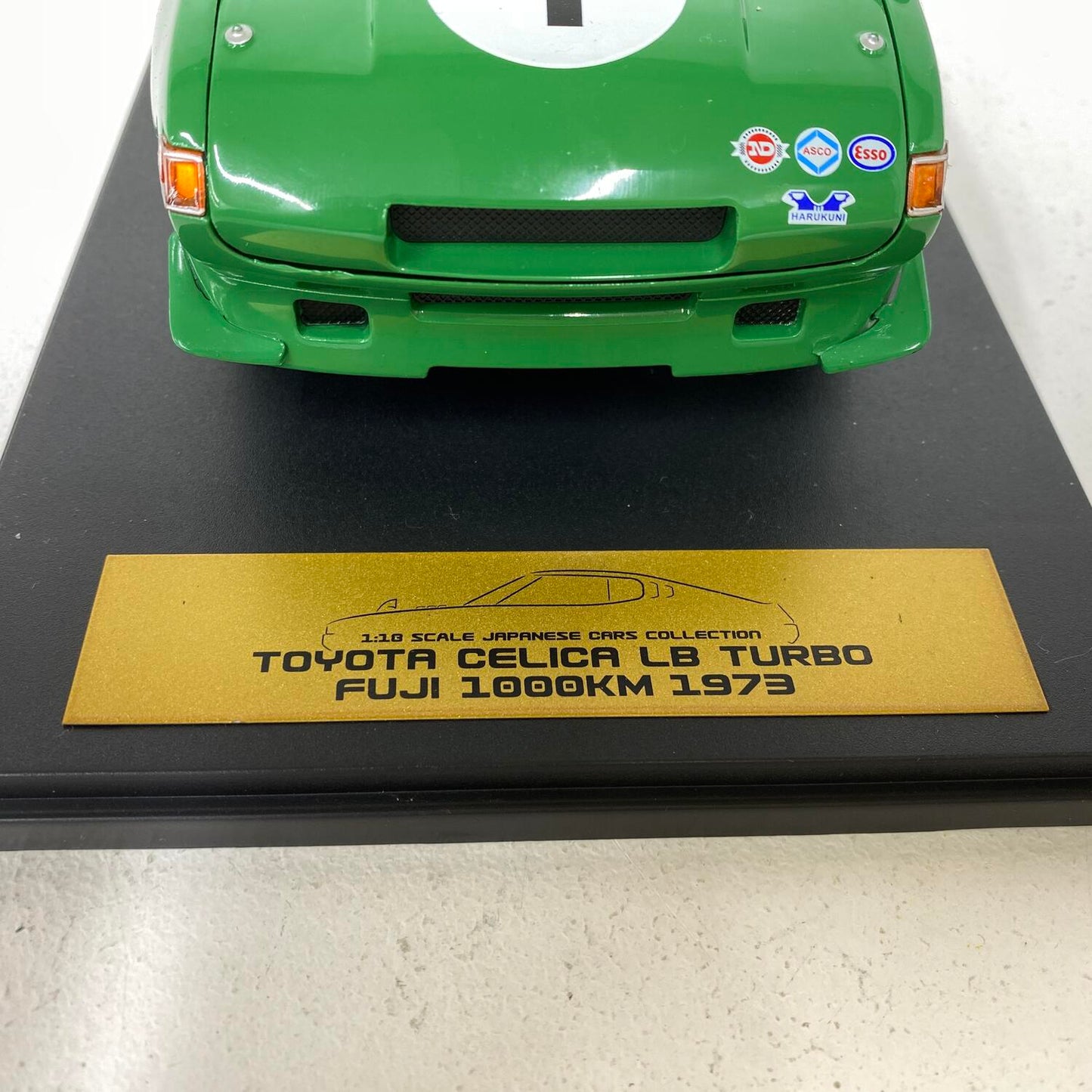 1/18 TOYOTA アシェット トヨタ セリカLBターボ FUJI 1000KM 1973 ミニカー：