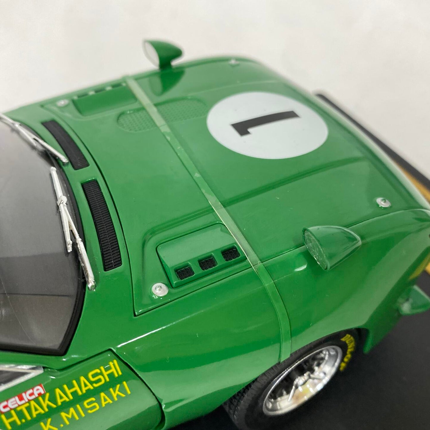1/18 TOYOTA アシェット トヨタ セリカLBターボ FUJI 1000KM 1973 ミニカー：