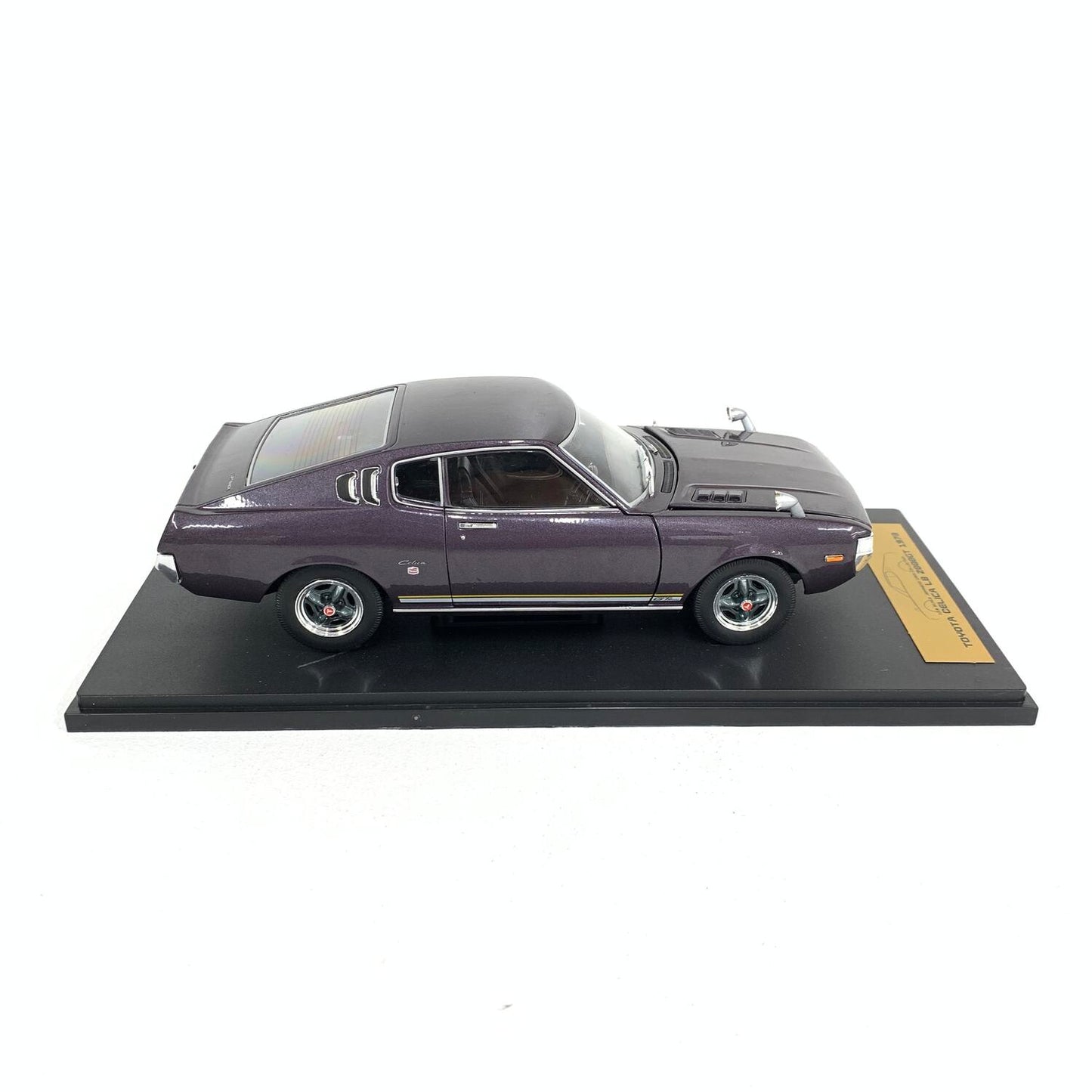 アシェット 1/18 トヨタ セリカLB 2000GT 1973 ミニカー【左ワイパー折れあり】：