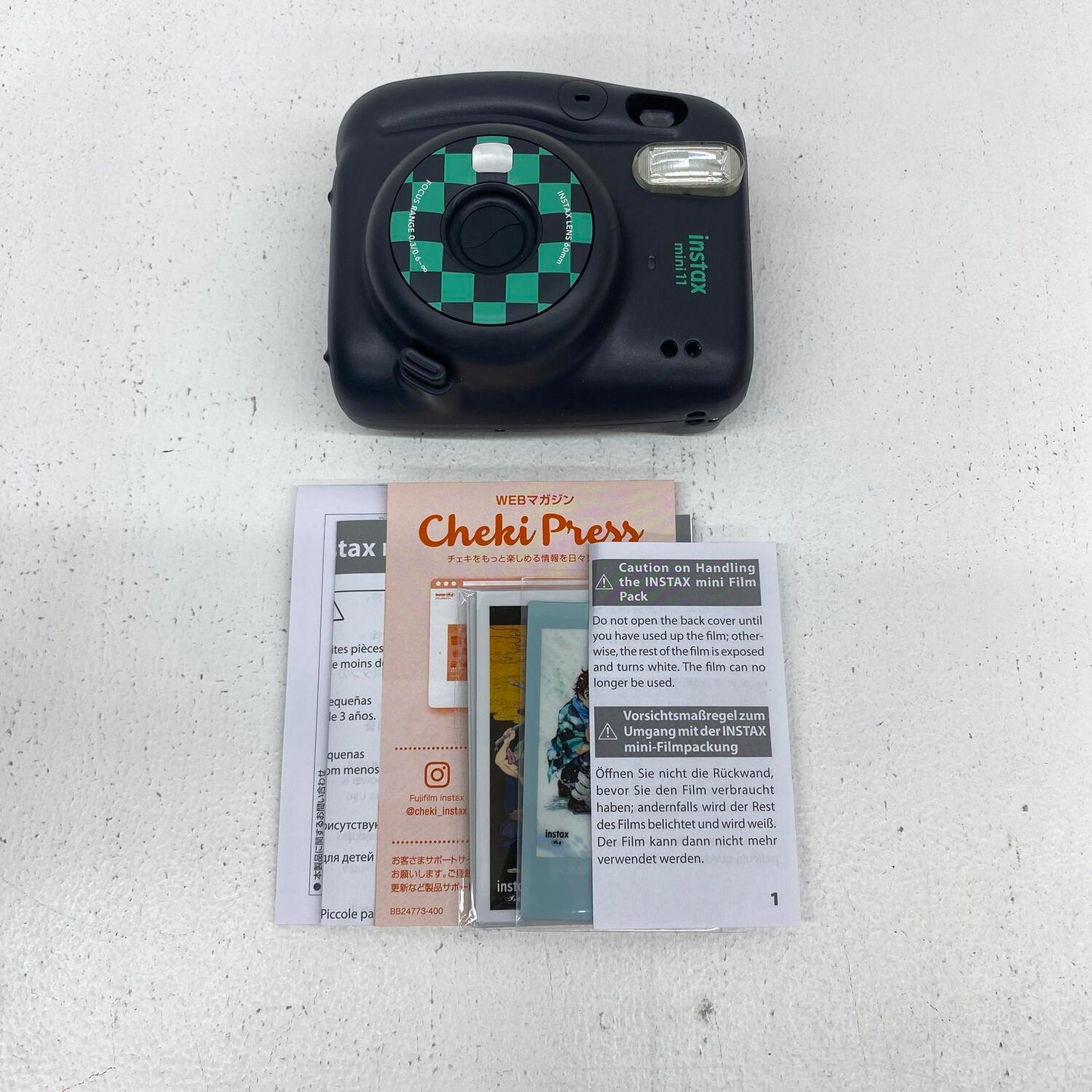 instax 炭治郎 チェキBOX 鬼滅の刃 **