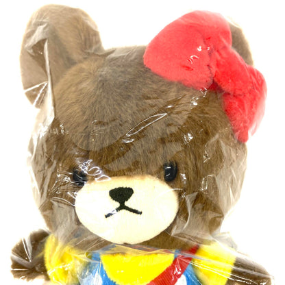未開封 くまのがっこう×ハローキティ ジャッキー SS ぬいぐるみ.,