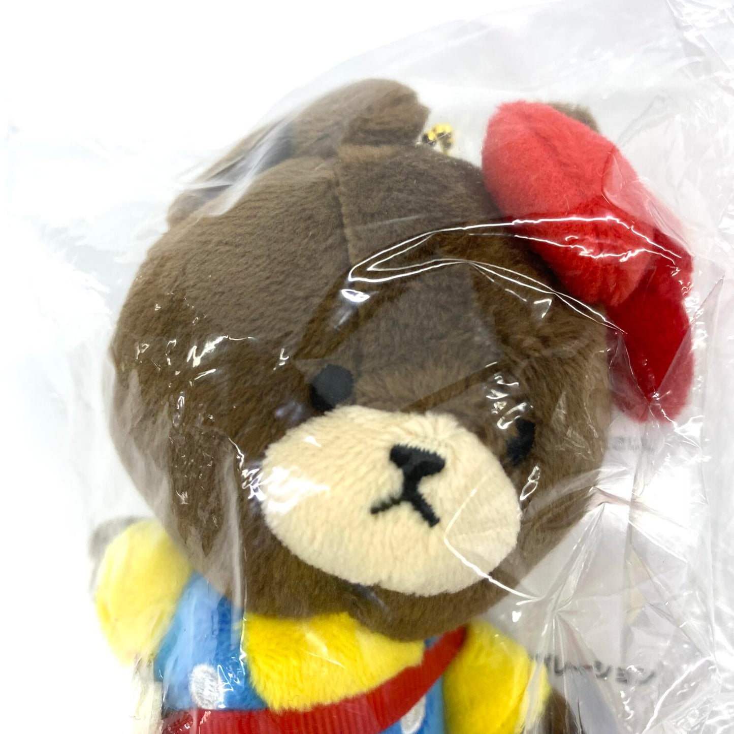 未開封 くまのがっこう×ハローキティ ジャッキー MC マスコットキーホルダー.,