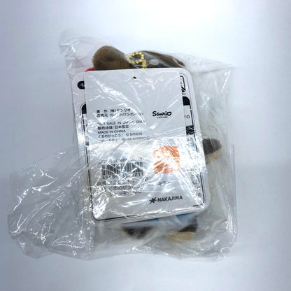 未開封 くまのがっこう×ハローキティ ジャッキー MC マスコットキーホルダー.,