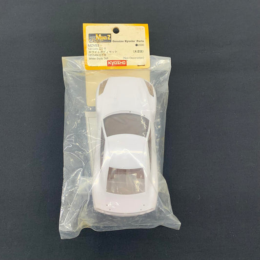 未開封 KYOSHO 京商 ミニッツレーサー MZN93 NISSAN GT-R ホワイトボディセット 未塗装：