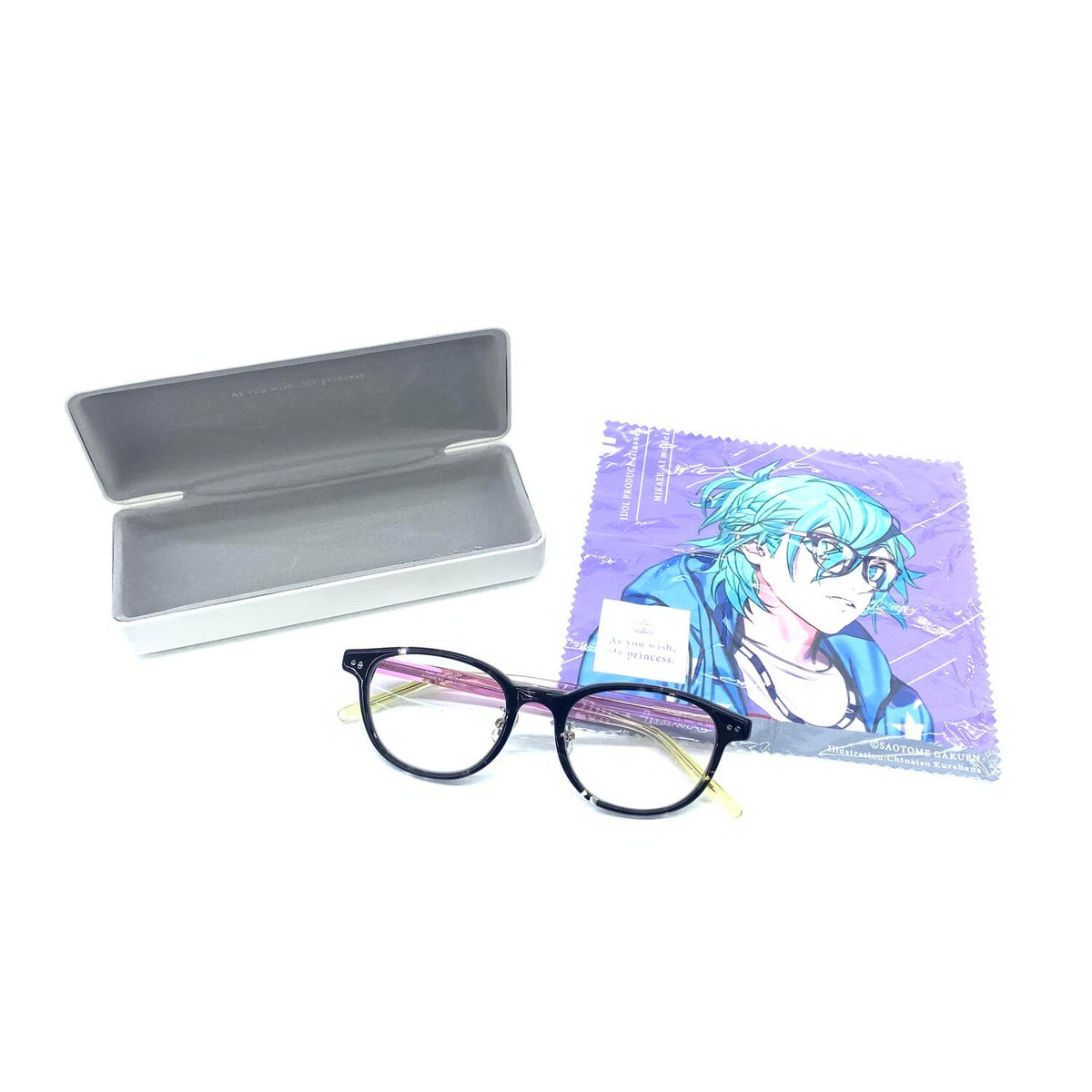 Zoff×うたの☆プリンスさまっ♪ IDOL PRODUCE Glasses 美風藍モデル メガネ 49□19-140 ZH71022B B-2：