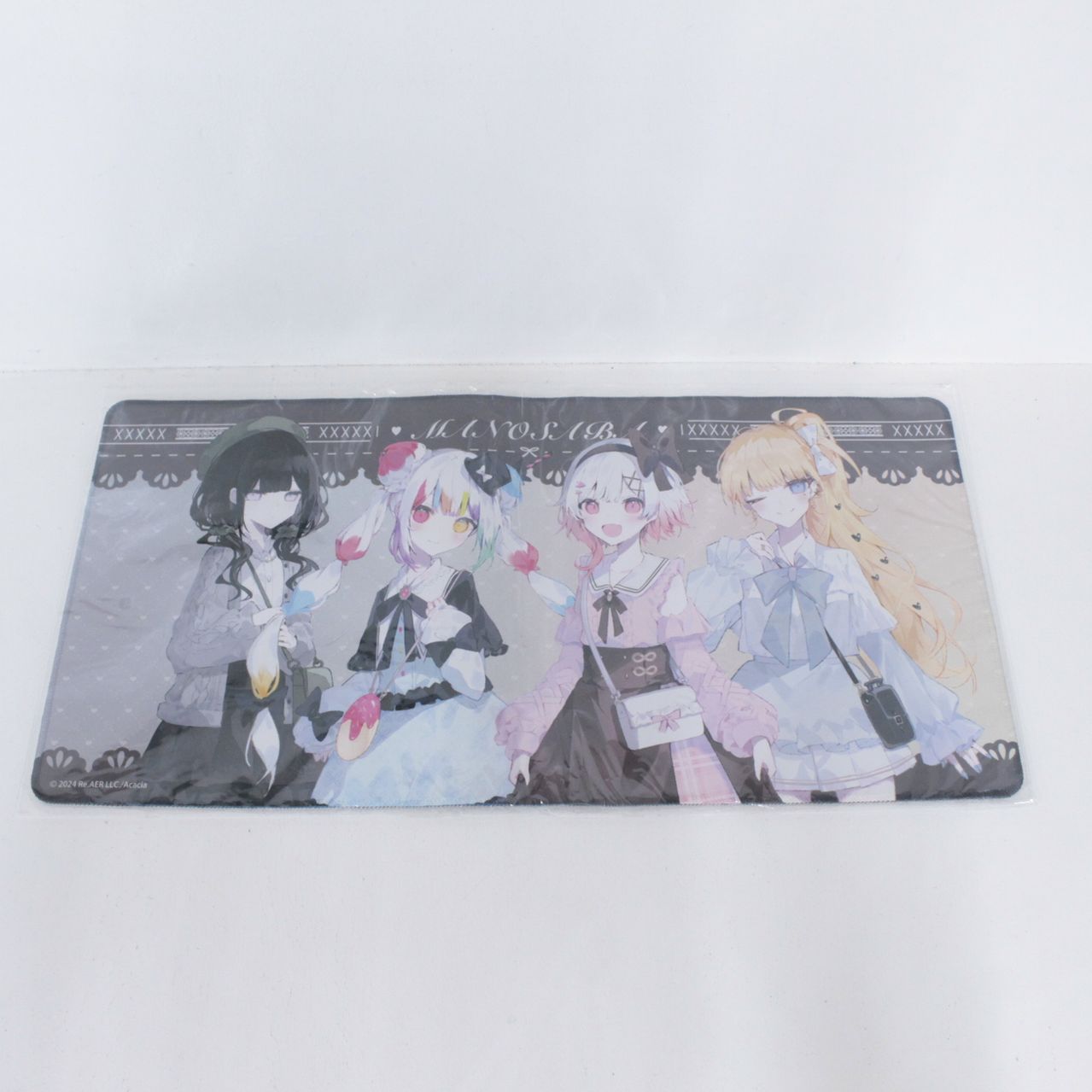 魔法少女ノ魔女裁判 プレイマット ガーリーファッション まのさば デスクマット