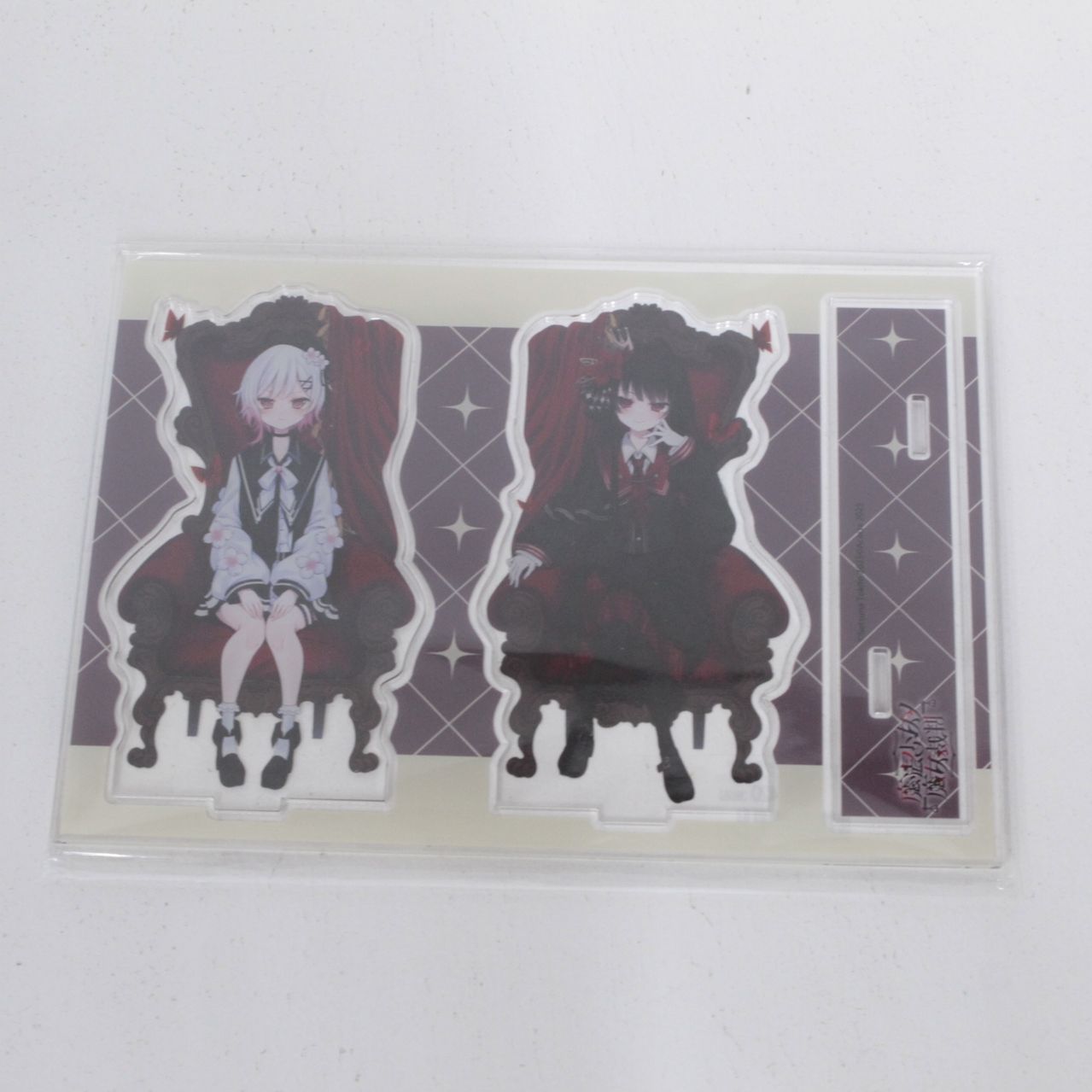 魔法少女ノ魔女裁判 桜羽エマ＆二階堂ヒロ ゲーマーズ限定版 描き下ろしアクリルスタンド まのさば