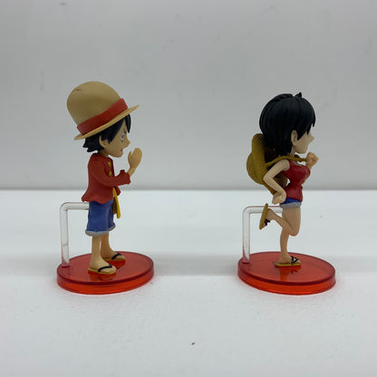 ワンピース WCF モンキー・D・ルフィ 尾田っちの左手で描いたONE PIECE＆サラダ食べて海賊王になる私っ！！ **