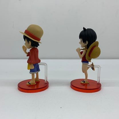 ワンピース WCF モンキー・D・ルフィ 尾田っちの左手で描いたONE PIECE＆サラダ食べて海賊王になる私っ！！ **