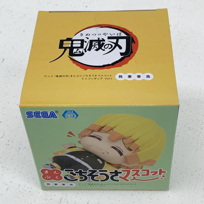 未開封 鬼滅の刃 まんぷくごちそうさマスコット ミニフィギュア 我妻善逸°°