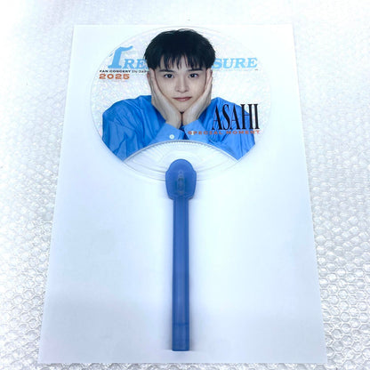 アイドルグッズ 【★加古川物流】中古 TREASURE　ASAHI アサヒ　光るうちわ：【353】【353】【加古川物流】