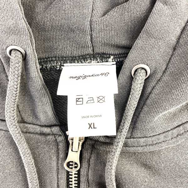 アイドルグッズ 【★加古川物流】中古 乃木坂46 ダブルジップフーディ XLサイズ +n casual Daily.,【351】【加古川物流】