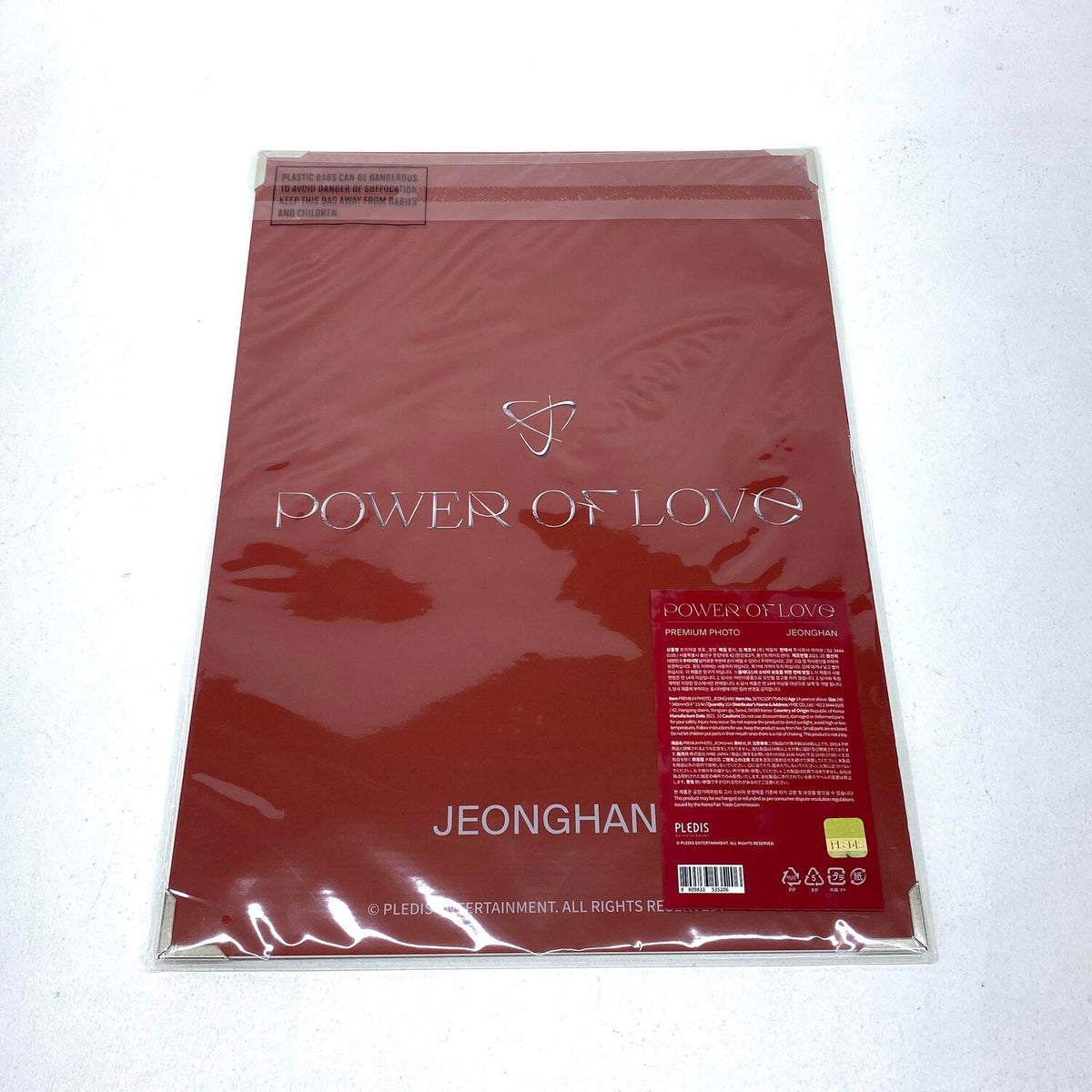 アイドルグッズ 【★加古川物流】中古 未開封 SEVENTEEN ジョンハン POWER OF LOVE プレミアムフォト：【353】【353】【加古川物流】