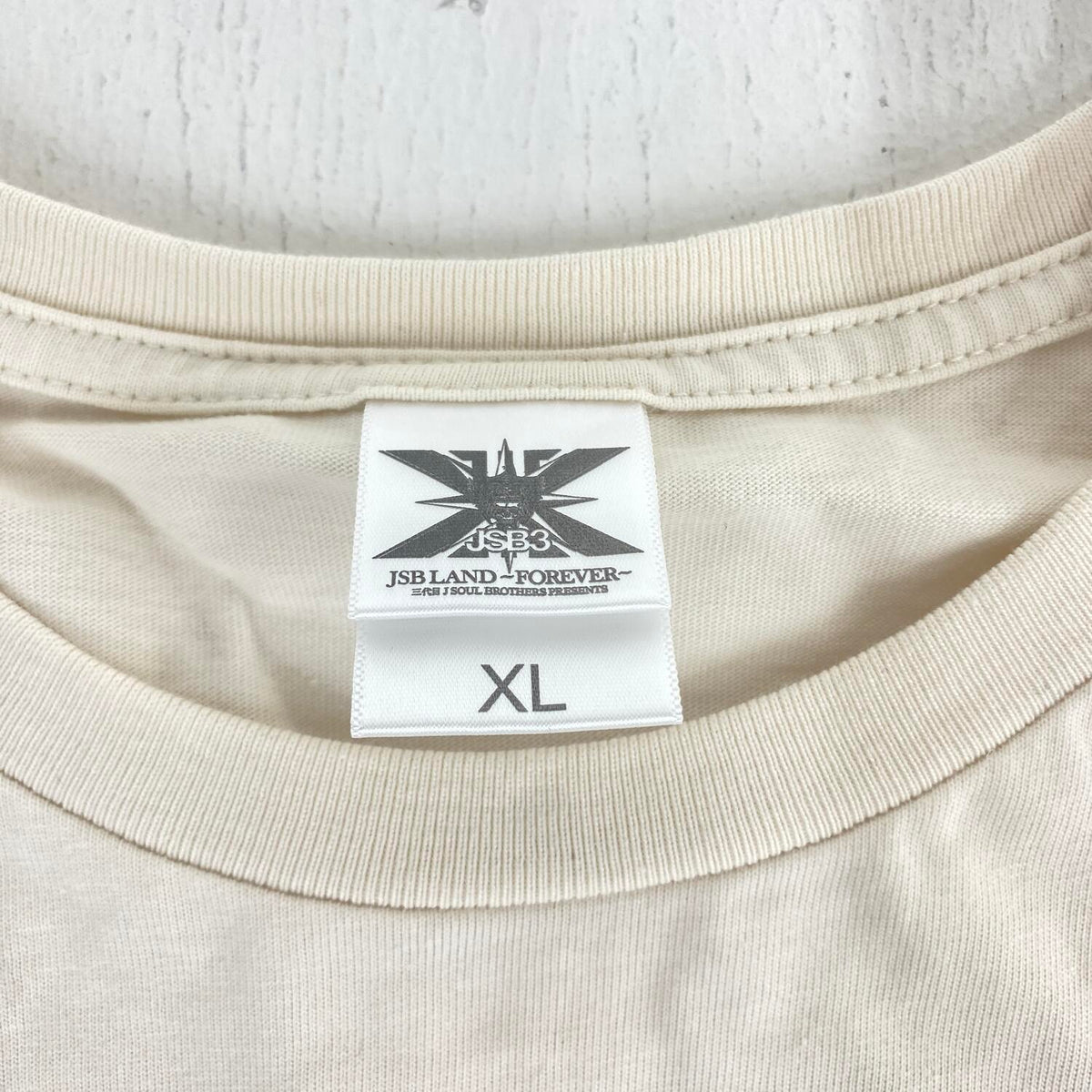 三代目 JSB LAND FOREVER　グラフィックTシャツ　IVORY　XL**