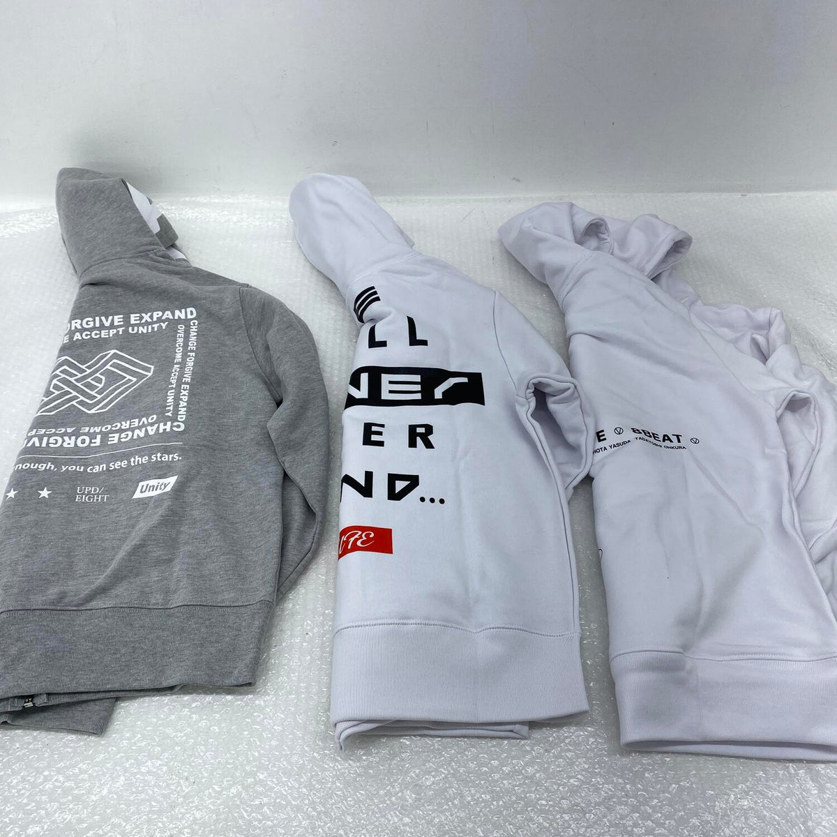 SUPER EIGHT パーカー Tシャツ 6点セット まとめ売り 8BEAT、47 他【全てサイズ記載なし】：