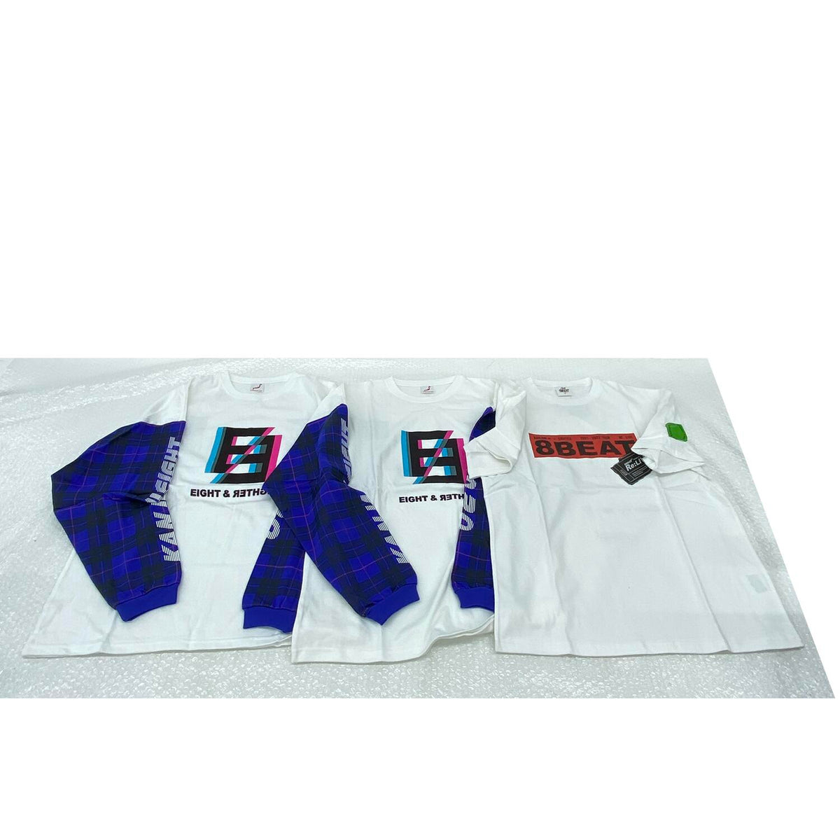 SUPER EIGHT パーカー Tシャツ 6点セット まとめ売り 8BEAT、47 他【全てサイズ記載なし】：