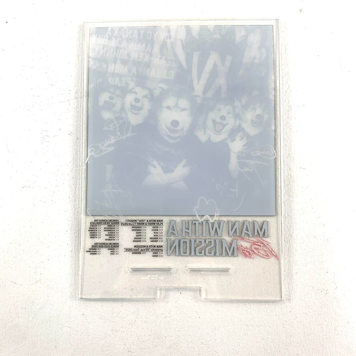 MAN WITH A MISSION 一番くじ B賞 MWAM ビッグマルチスタンド°