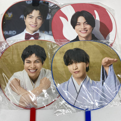 WEST. ヤツ ぬいぐるみ はぴぬい 7体セット フィギュア うちわ 他 グッズ まとめ売り：