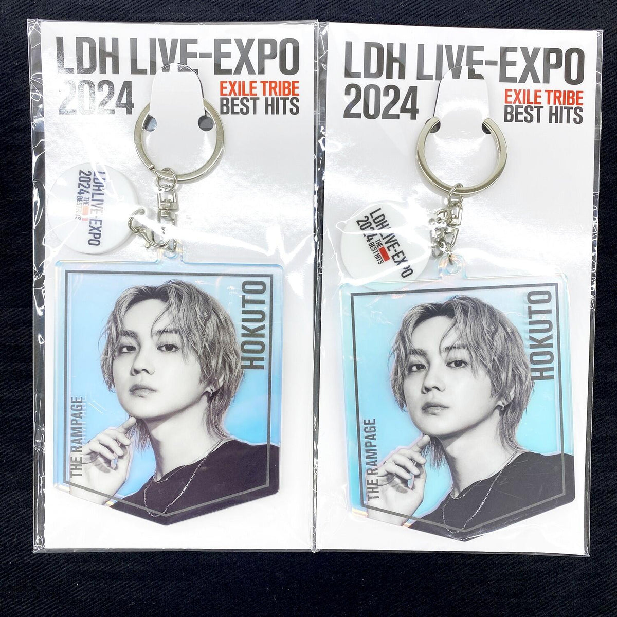 未開封 LDH LIVE EXPO 2024 THE RAMPAGE ランぺ 吉野北人 オーロラアクリルキーホルダー 2個セット.
